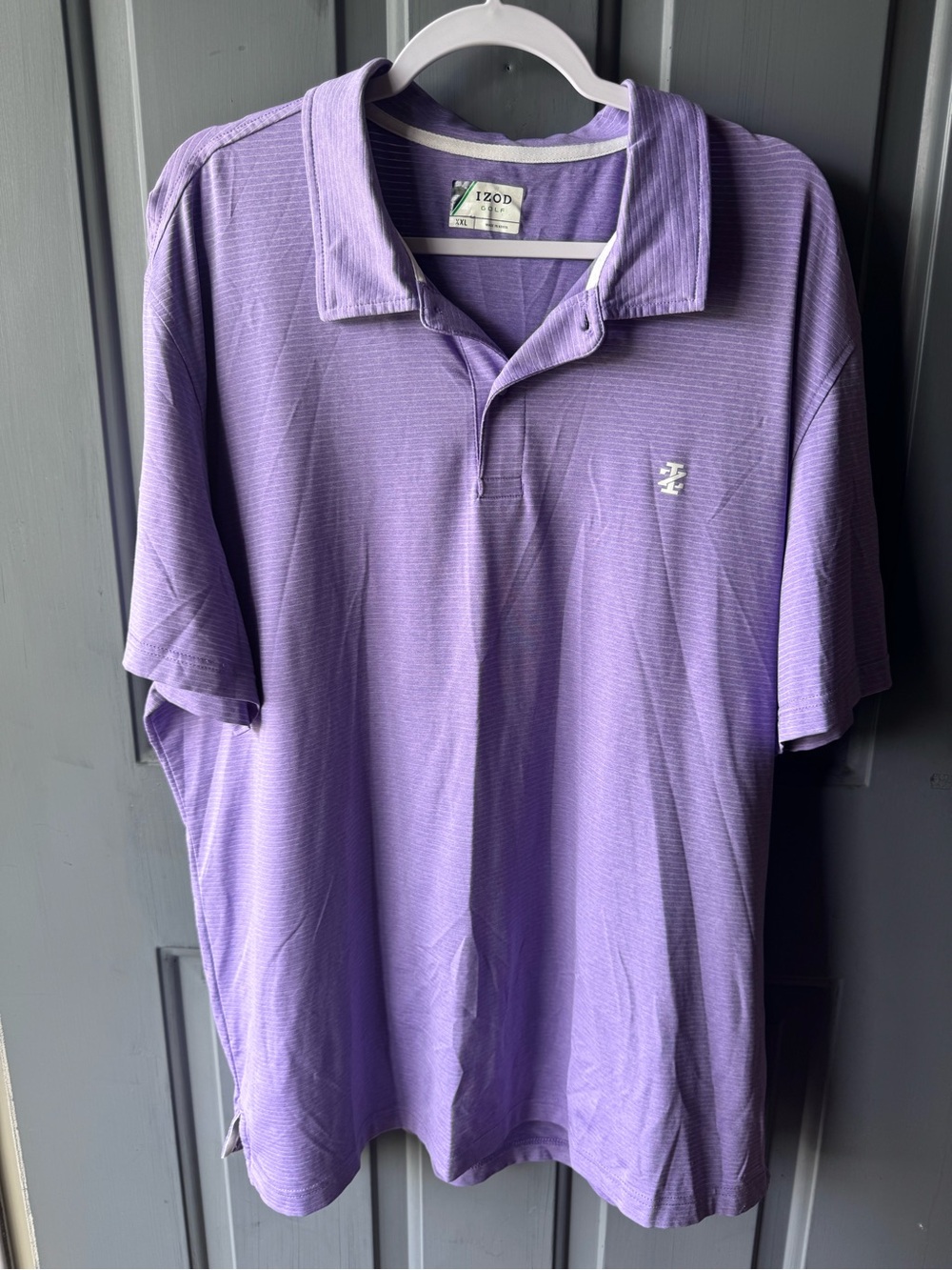 Izod Men’s Lavender Polo Golf Shirt